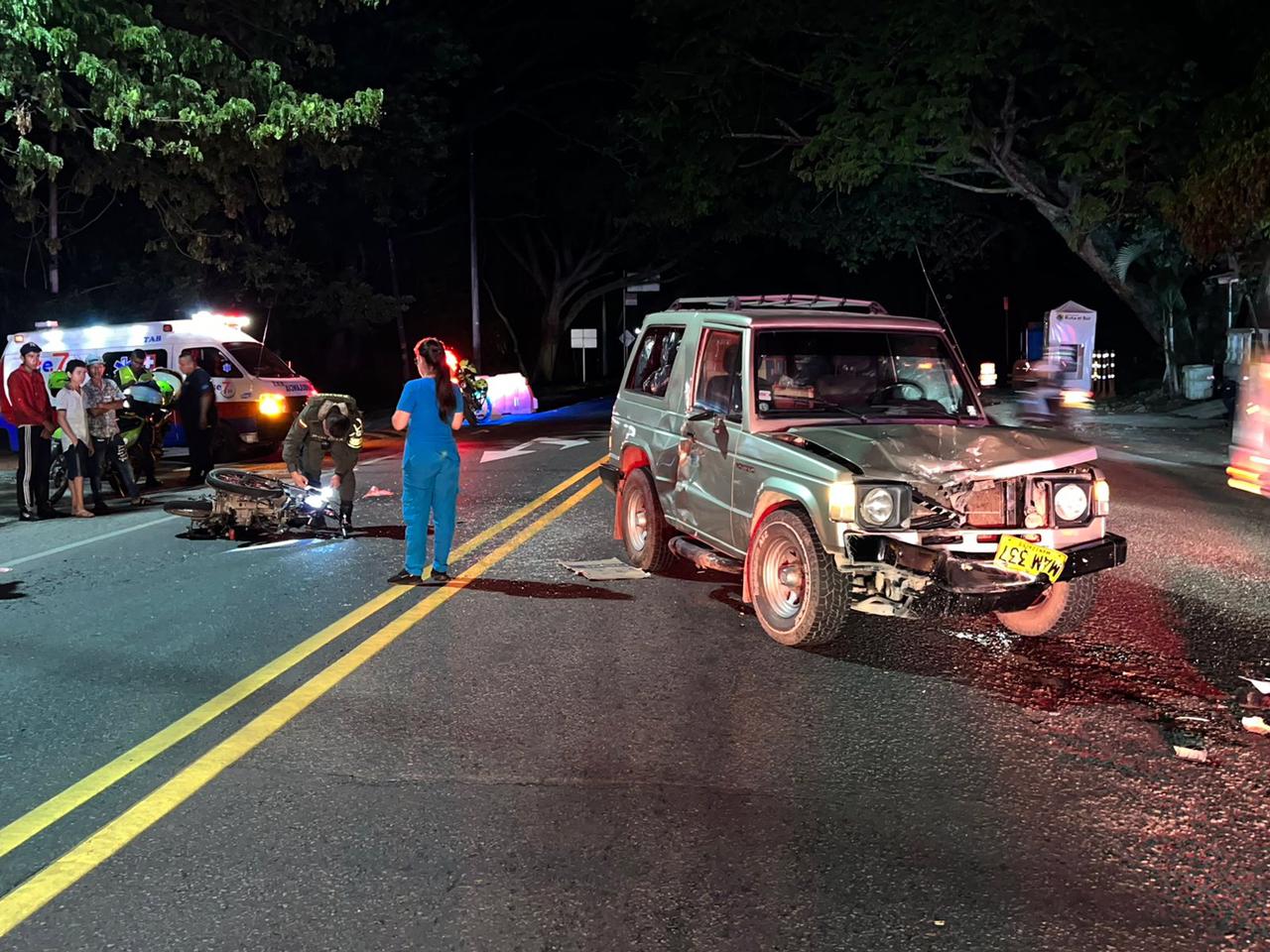 Cuatro Personas Heridas Dejó Accidente De Tránsito En La Vía Neiva Rivera Campoalegre Al 2937